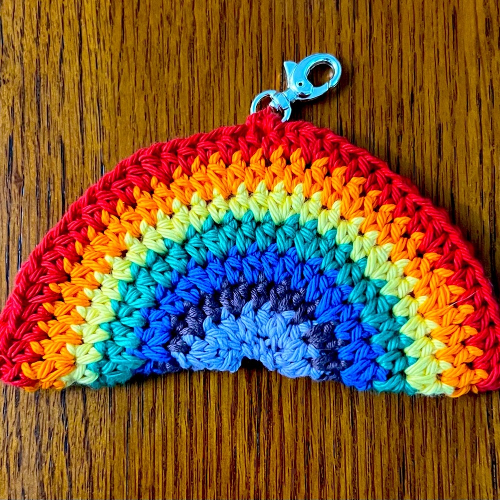 Rainbow Bag Charm/Keychain